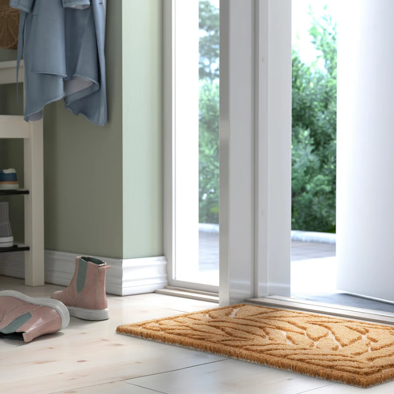 Coir kontanter mat modern entryway