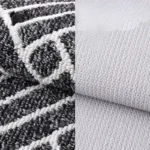 Rectangular indoor floor mat large
