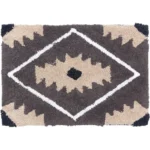 Non slip absorbent entry mat