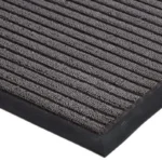 Royalford rectangular black floor mat