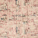 Geometric Velvet Upholstery Fabric