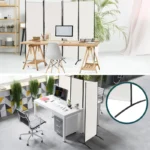 portable room divider white