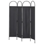 industrial style room divider anthracite