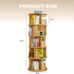 Bookshelf with multiple layers