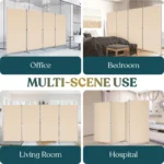 freestanding fabric partition