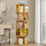 Rotating Multi-Layer Bookshelf