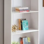 living room bookcase display