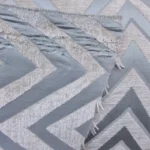 closeup zig zag chevron pattern fabric