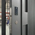 large pivot front door