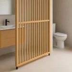 solid oak beech divider