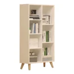 bookcase with multiple shelves