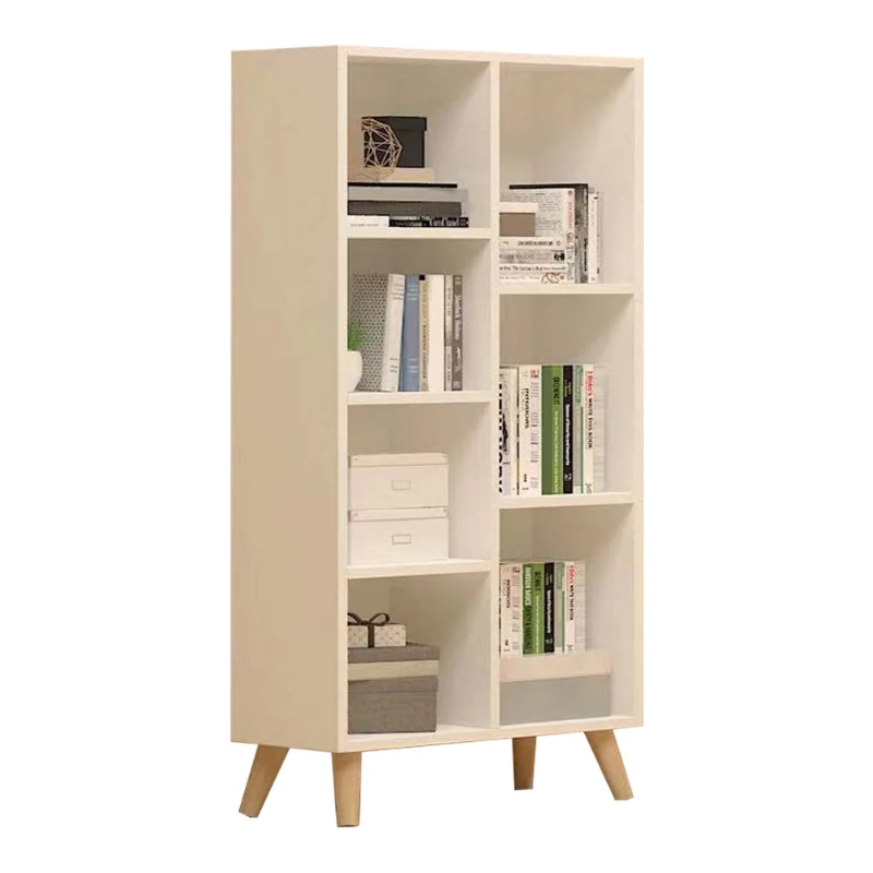bookcase with multiple shelves