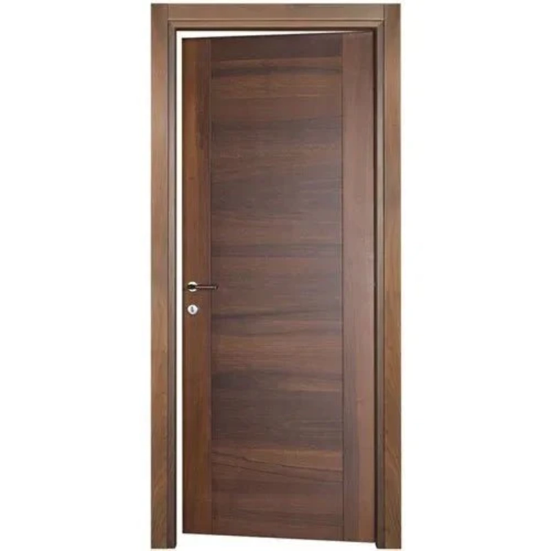 solid walnut interior door panel