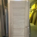 modern walnut interior door design