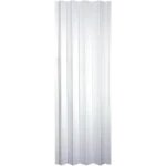 accordion door installed hallway
