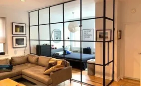 Glass partition solutions Dubai homes