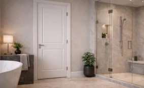 Modern bathroom doors durable Dubai