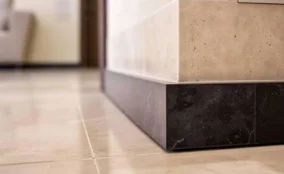 Durable skirting tiles Dubai design