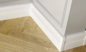 Modern skirting tiles Dubai design